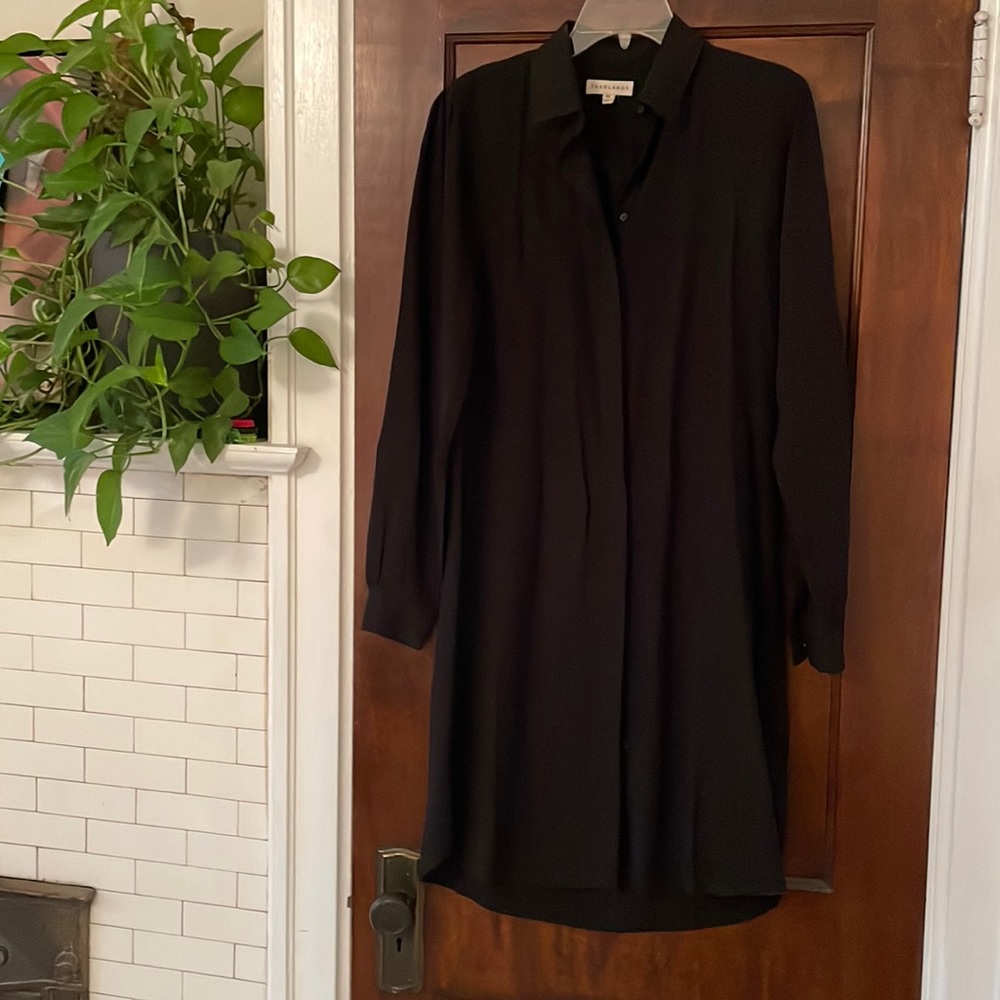 Never Worn, Black Tradlands shirt dress, Size Medium